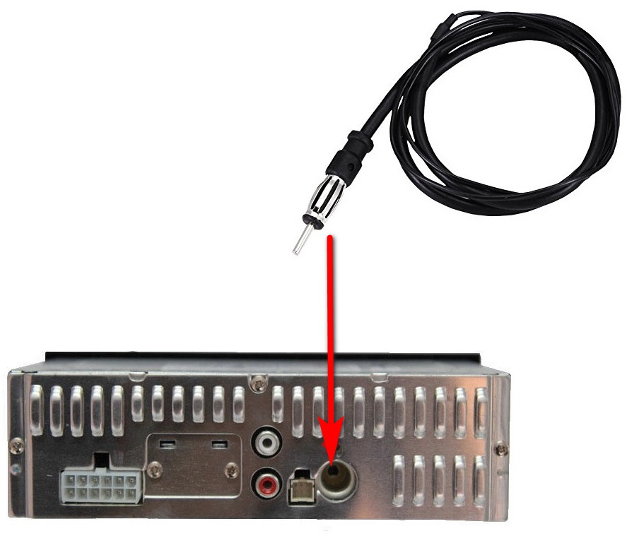 Автомобильная антенна на сатком